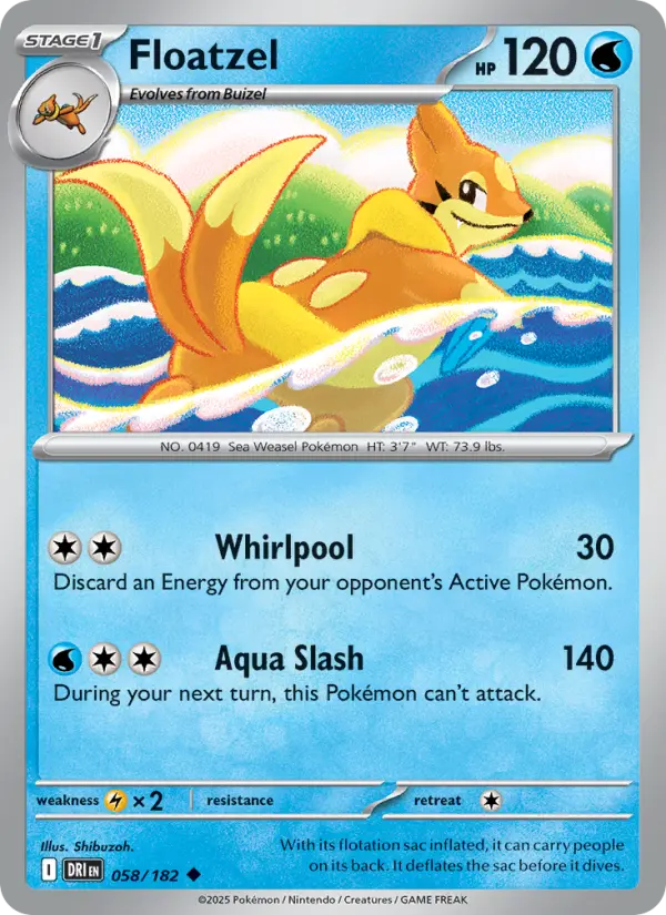 Floatzel - 058