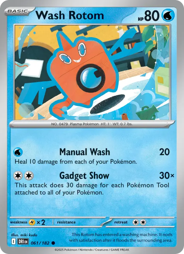 Wash Rotom - 061
