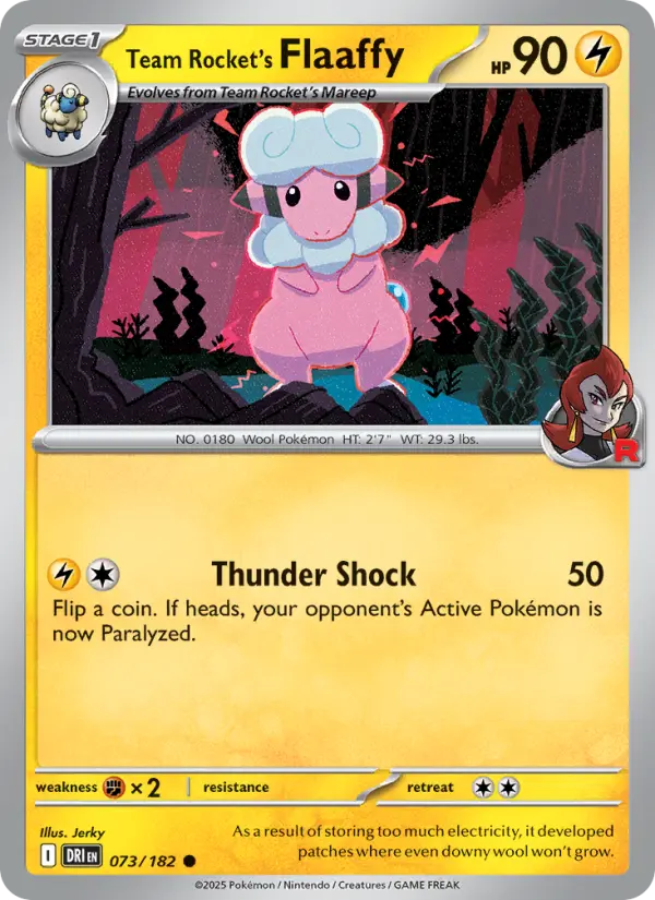 Team Rocket's Flaaffy - 073