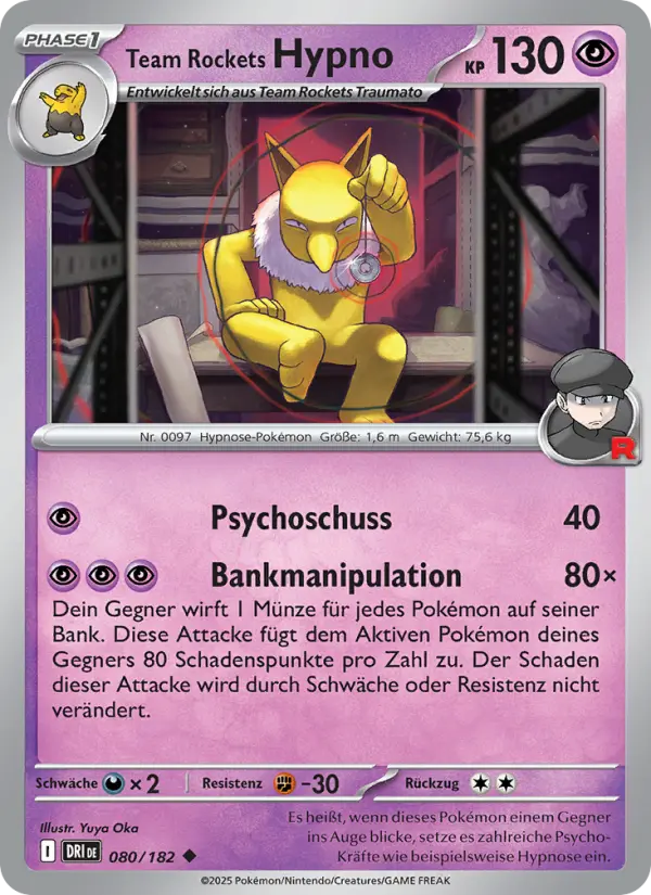 Team Rockets Hypno - 080