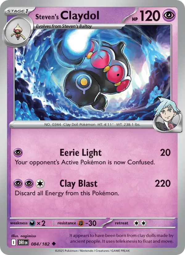 Steven's Claydol - 084