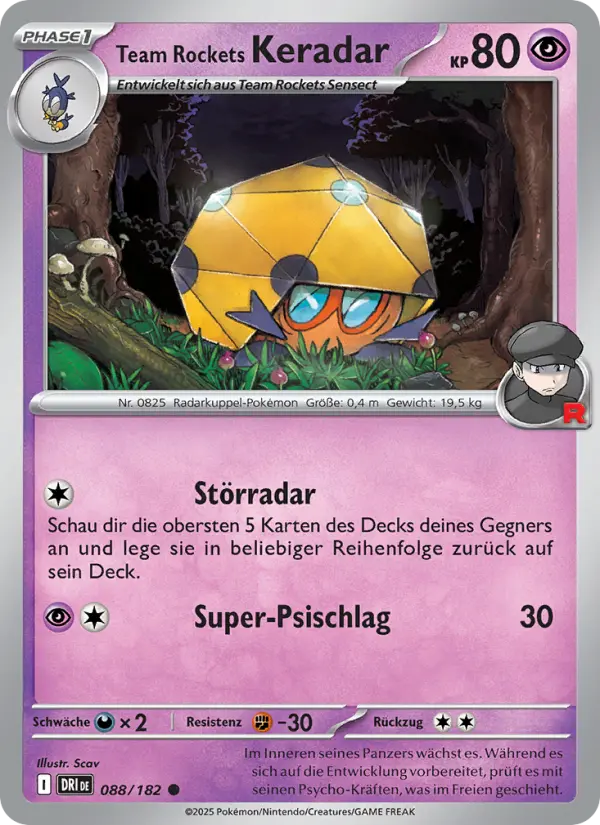 Team Rockets Keradar - 088