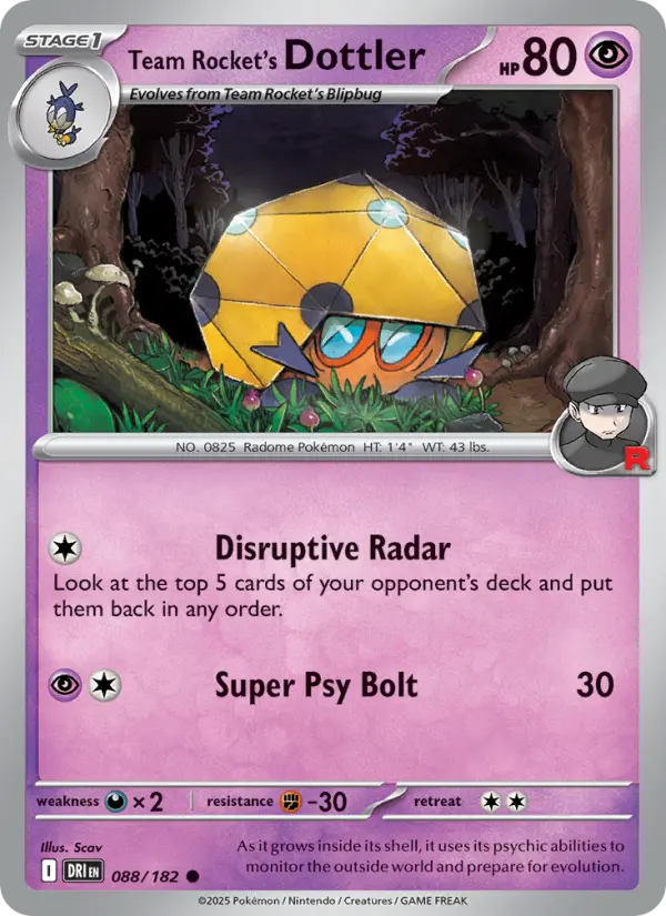 Team Rocket's Dottler - 088