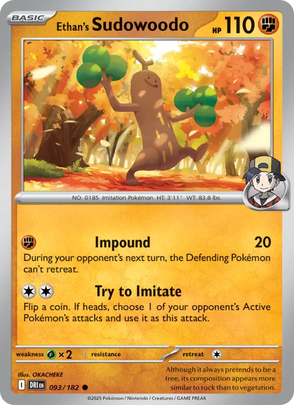 Ethan's Sudowoodo - 093