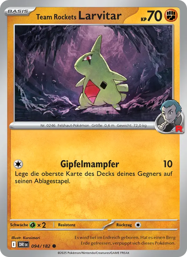 Team Rockets Larvitar - 094