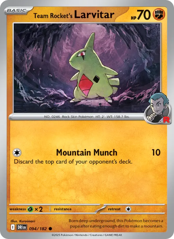 Team Rocket's Larvitar - 094