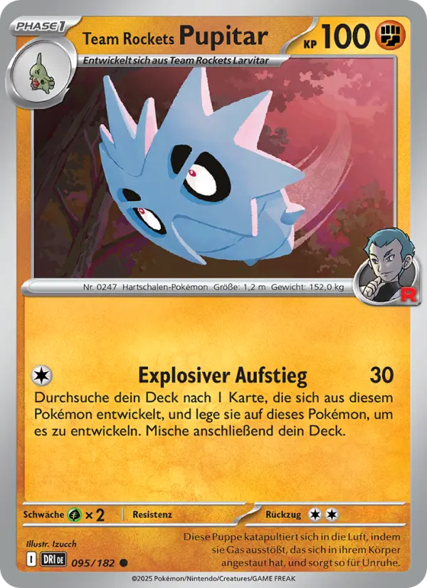 Team Rockets Pupitar - 095