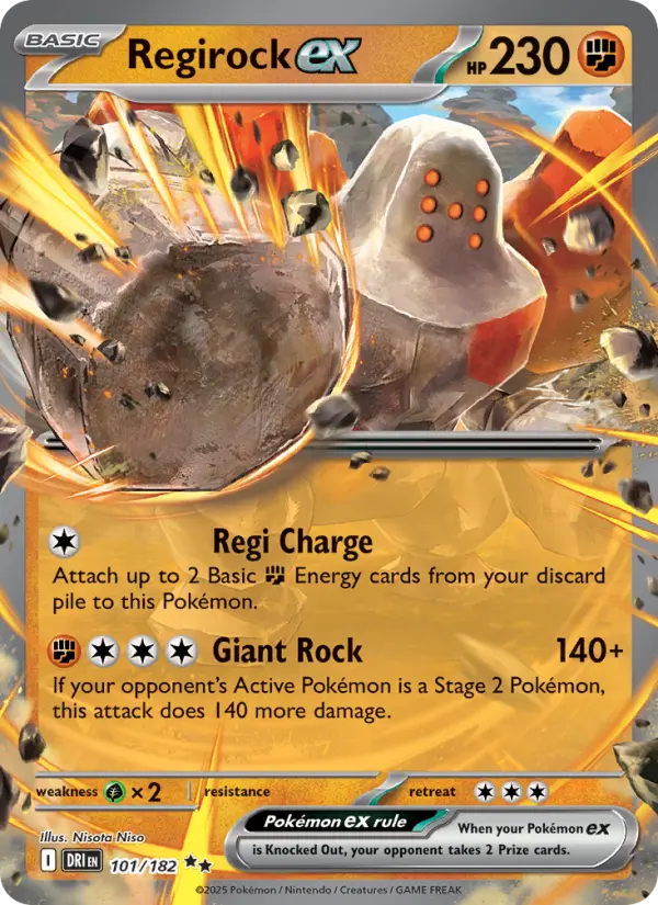 Regirock ex - 101