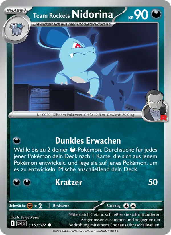 Team Rockets Nidorina - 115