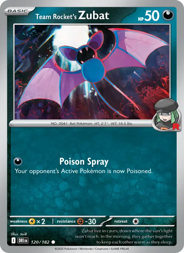 Team Rocket's Zubat - 120