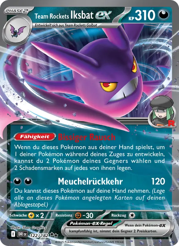 Team Rockets Iksbat-ex - 122