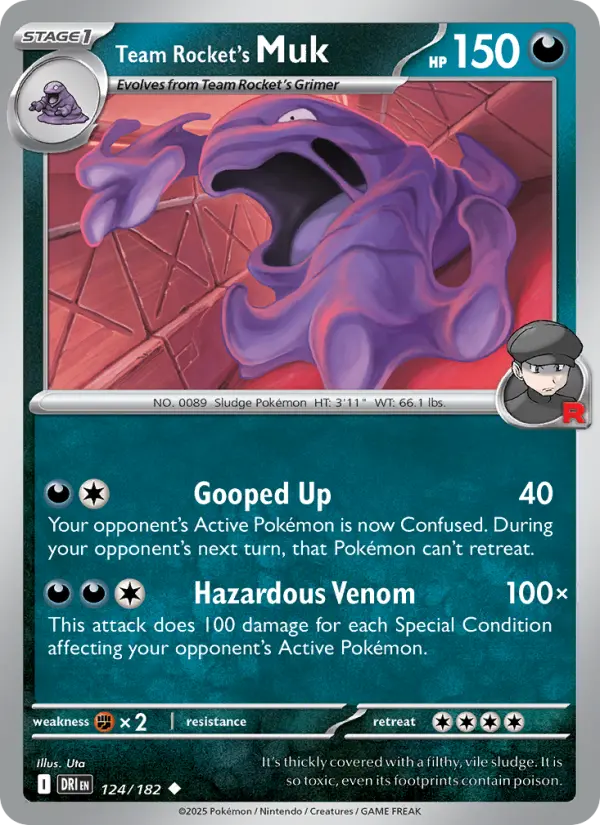 Team Rocket's Muk - 124