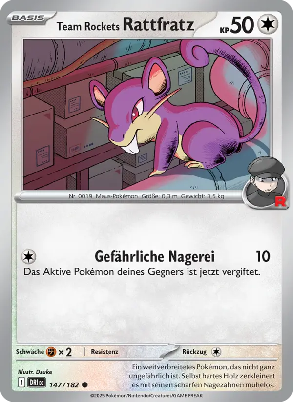 Team Rockets Rattfratz - 147
