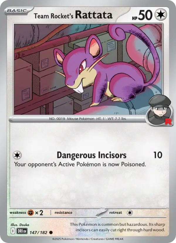 Team Rocket's Rattata - 147