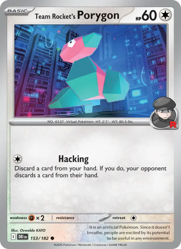 Team Rocket's Porygon - 153