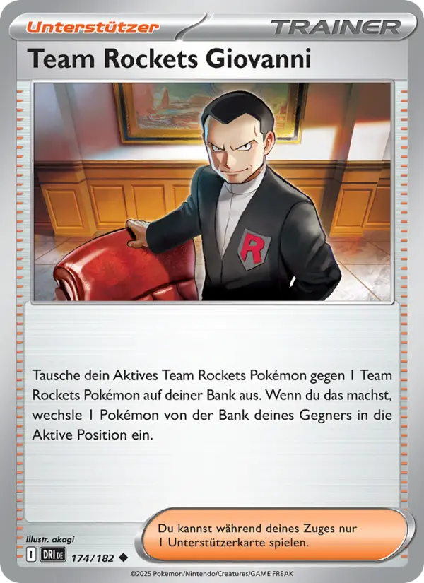 Team Rockets Giovanni - 174