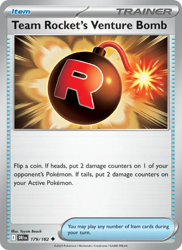 Team Rocket's Venture Bomb - 179