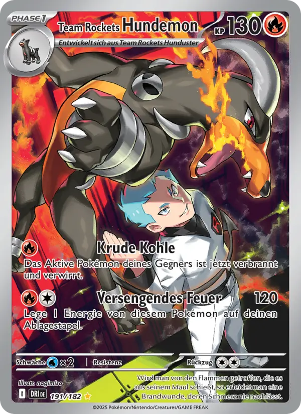 Team Rockets Hundemon - 191