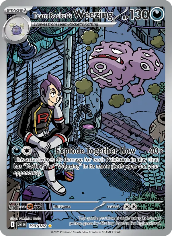 Team Rocket's Weezing - 199