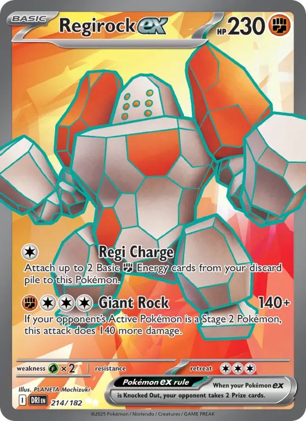 Regirock ex - 214