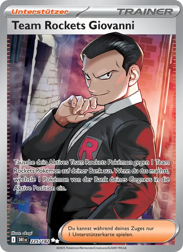 Team Rockets Giovanni - 225