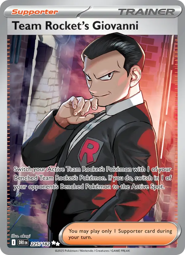 Team Rocket's Giovanni - 225