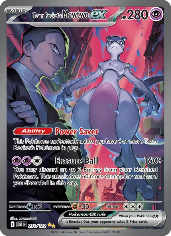 Team Rocket's Mewtwo ex - 231