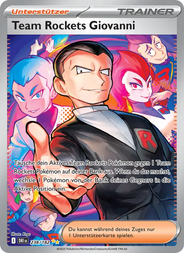 Team Rockets Giovanni - 238