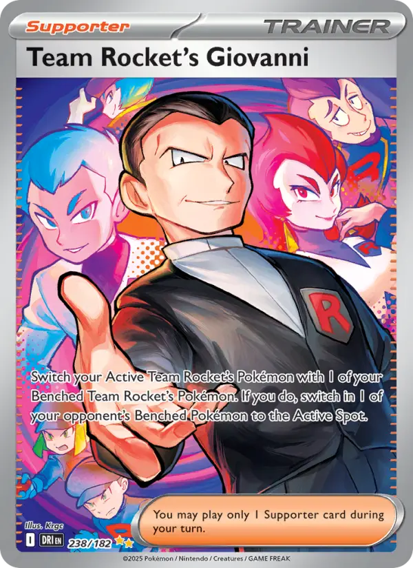 Team Rocket's Giovanni - 238