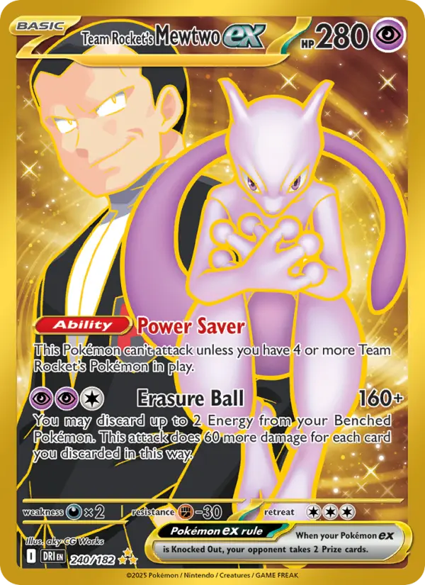 Team Rocket's Mewtwo ex - 240