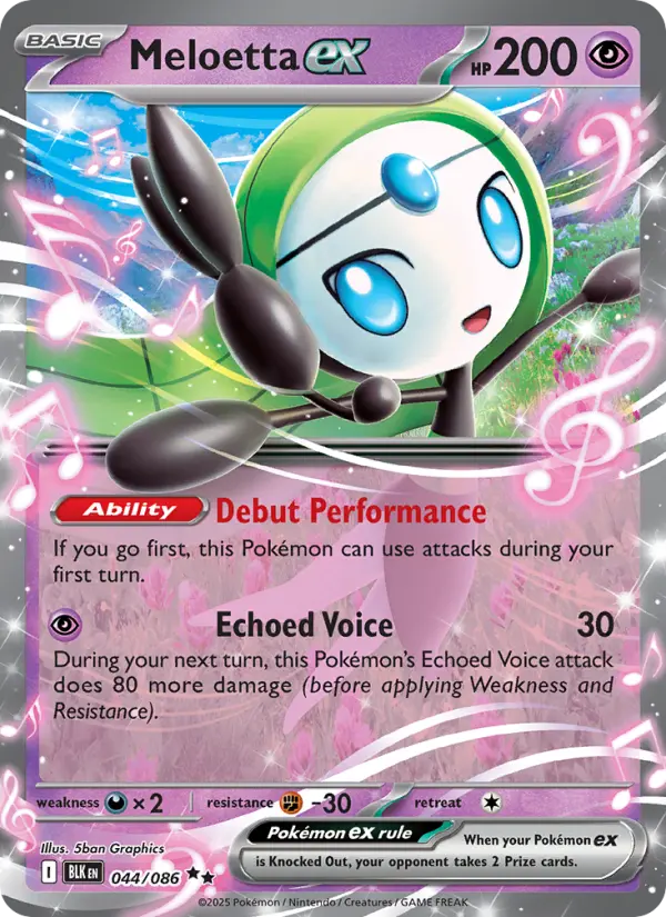 Meloetta ex - 044