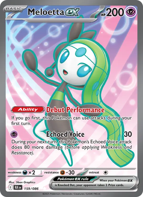 Meloetta ex - 159