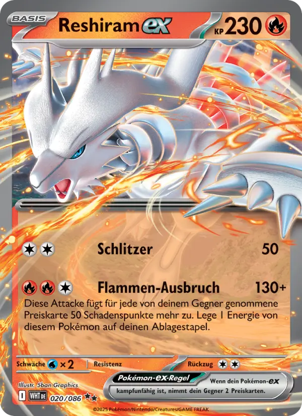 Reshiram-ex - 020