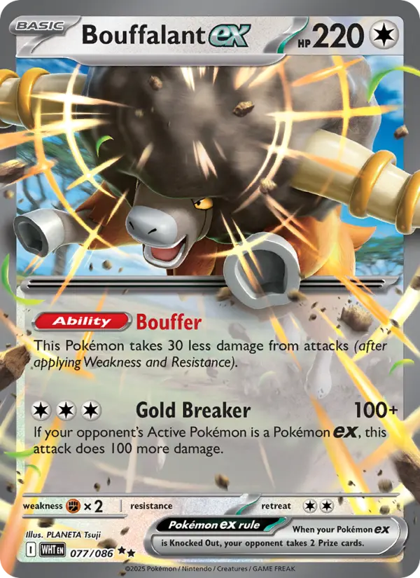 Bouffalant ex - 077