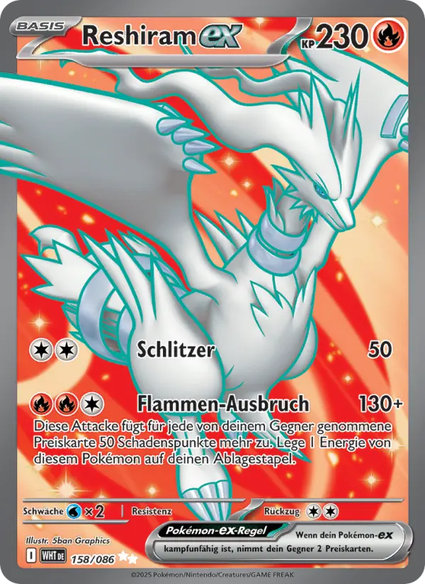 Reshiram-ex - 158