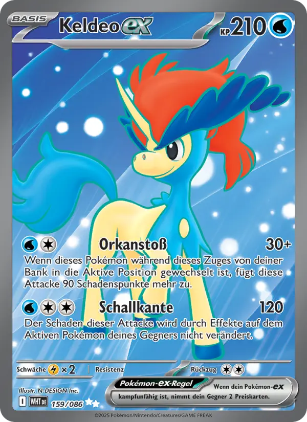 Keldeo-ex - 159