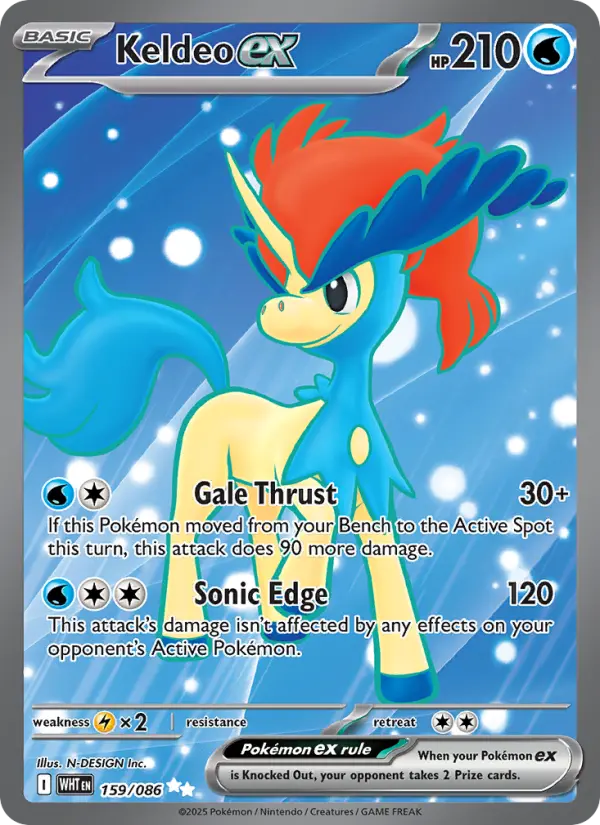Keldeo ex - 159