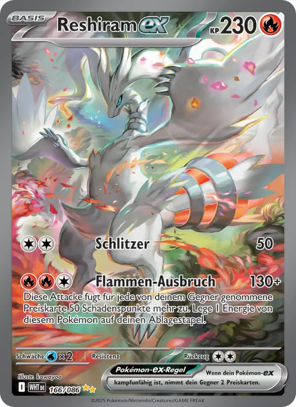 Reshiram-ex - 166