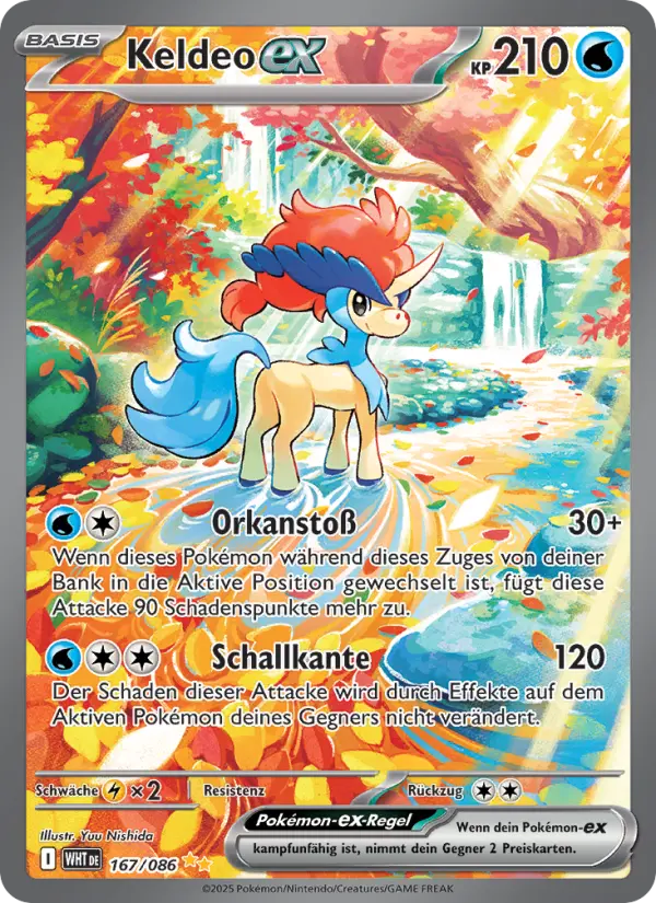 Keldeo-ex - 167