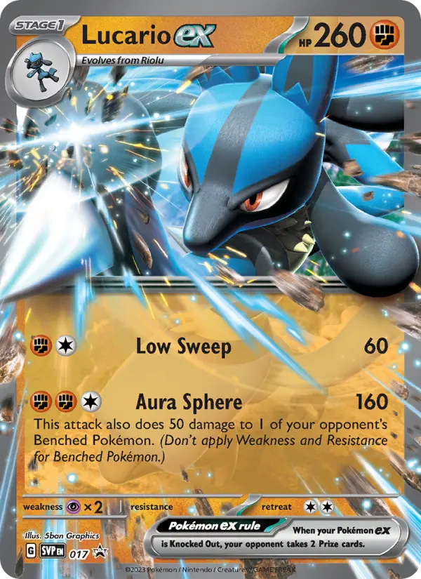 Lucario ex - 017