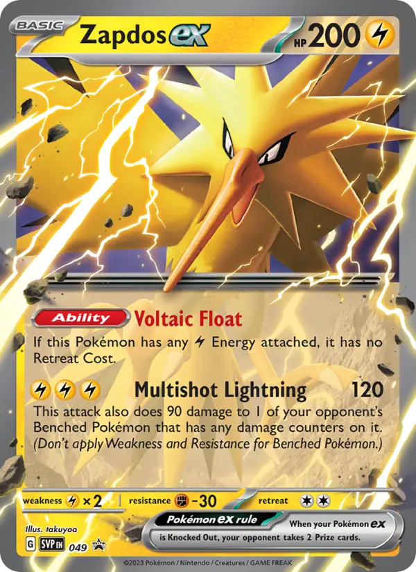 Zapdos ex - 049