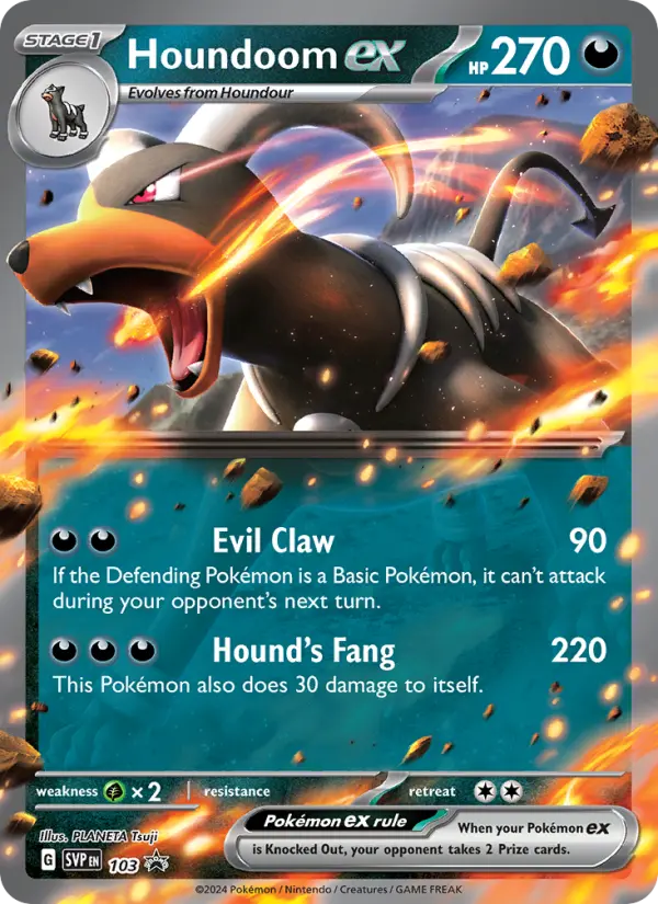 Houndoom ex - 103