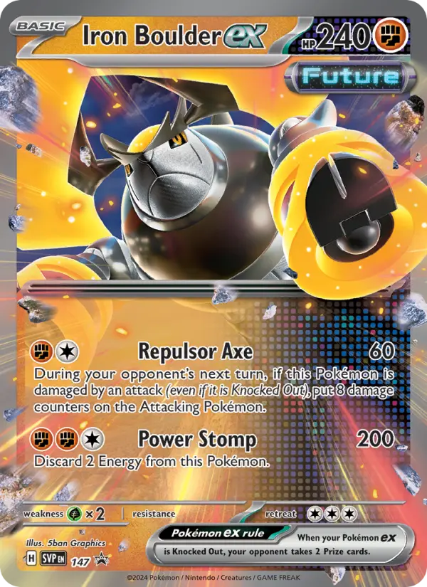 Iron Boulder ex - 147