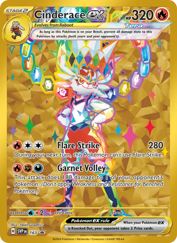 Cinderace ex - 163