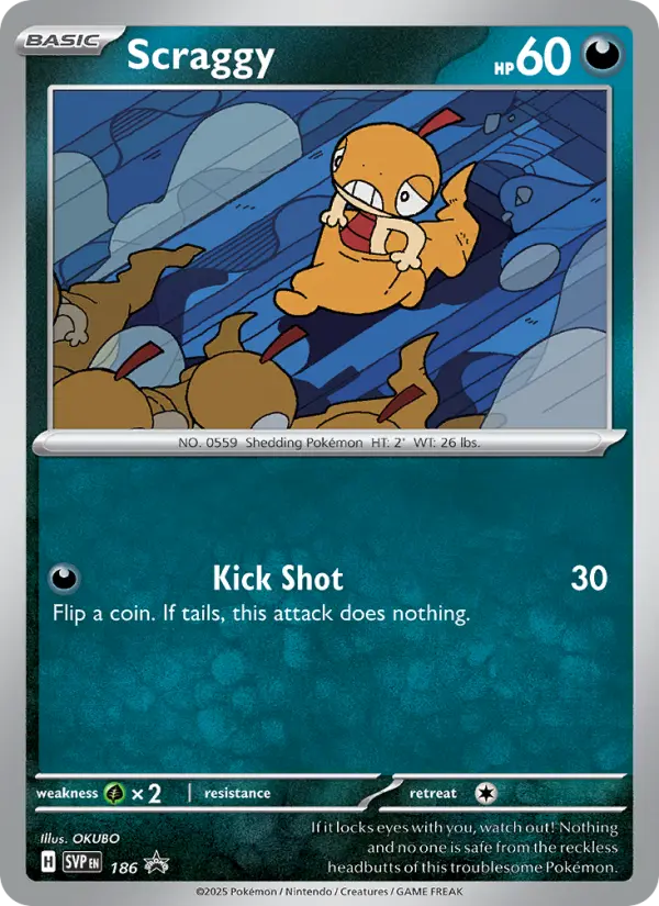 Scraggy - 186
