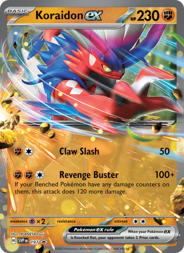 Koraidon ex - 197