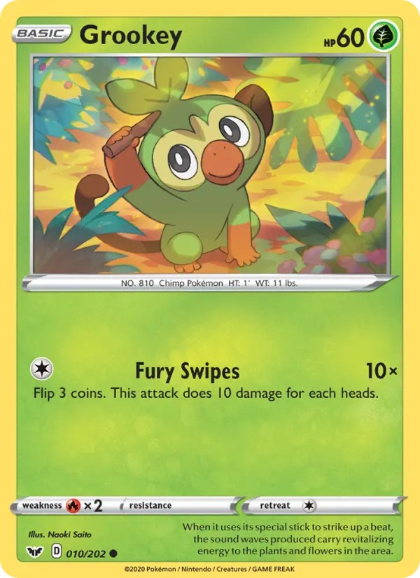 Grookey - 10