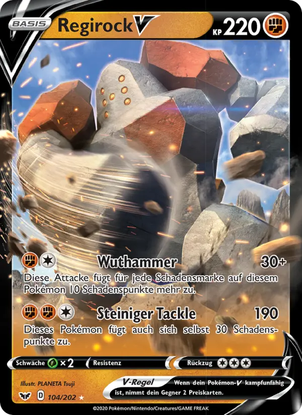 Regirock V - 104
