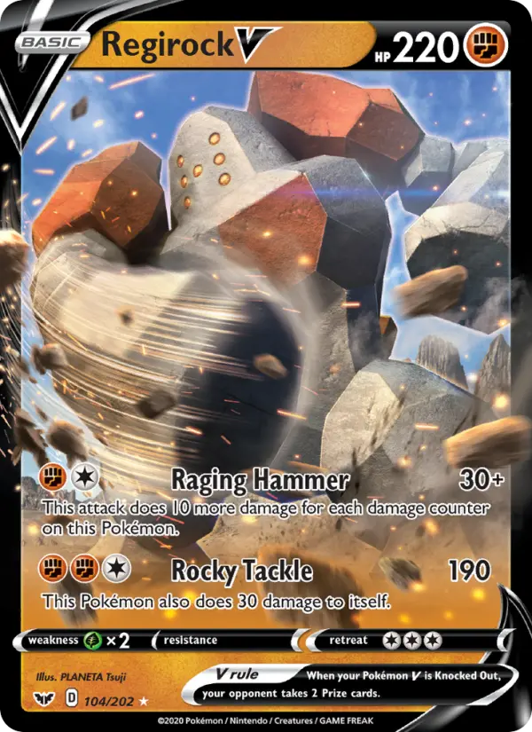 Regirock V - 104