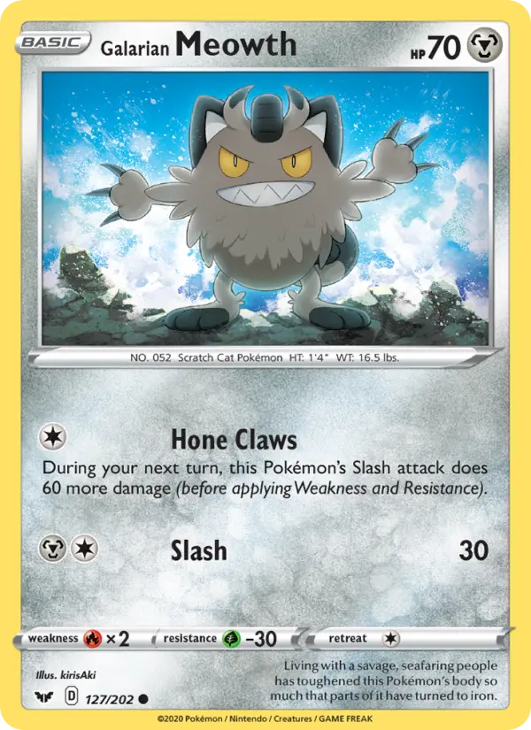 Galarian Meowth - 127